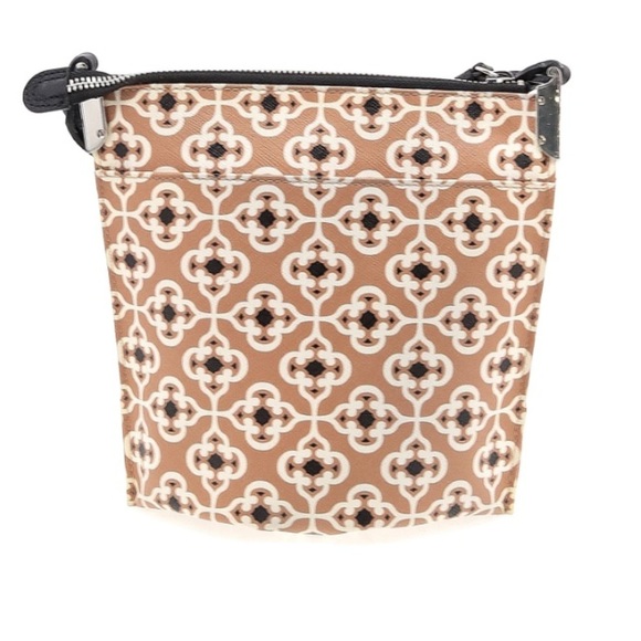 Brighton 100% Leather Zip Up Crossbody Bag - Picture 2 of 3